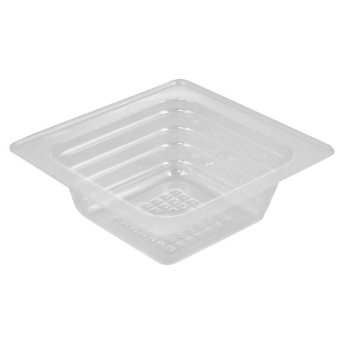 Polar Pak® Grab & Go Containers 4 oz Clear Deep Tray (Lid - 29332) (29422)