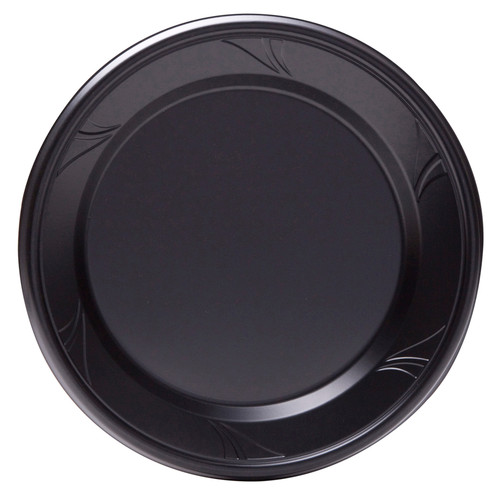 Finesse™ Dinnerware 10.25” Round Black Plate (VP10BK)