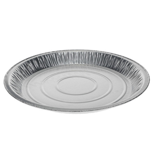 Pactiv Evergreen 9" Aluminum Shallow Pie Pan, Silver, 500 ct.