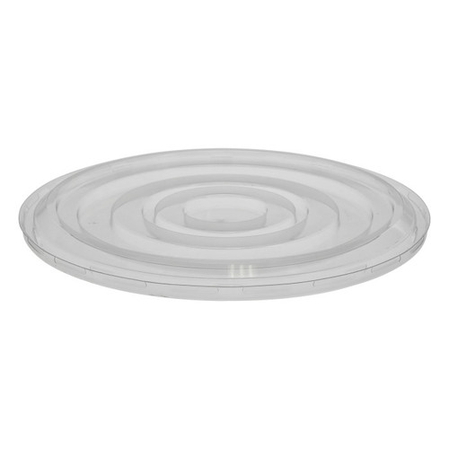 Pactiv Evergreen Ring Base for 9" Cake with 4 x7" Panel, Clear, 300 ct.
