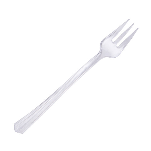 Petites® Servingware 4.2” Clear Tasting Fork (APTFKCL)