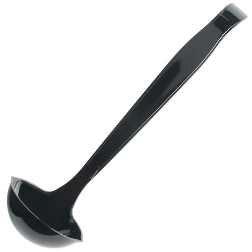 Other Serving Utensils CaterLine® Black 4 fl oz Ladle (ALAD4BL)