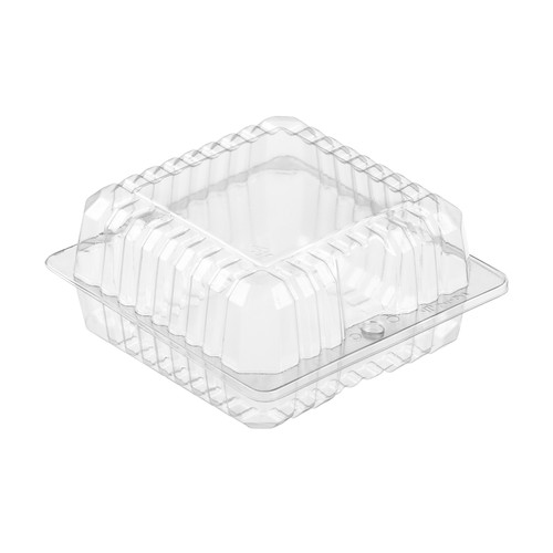 Clear single deep cavity container (2024) 