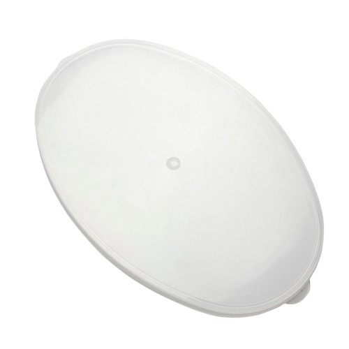 CaterLine® Servingware 32 fl oz (946ml) Translucent 1 Quart Flat Lid (A7QTL)