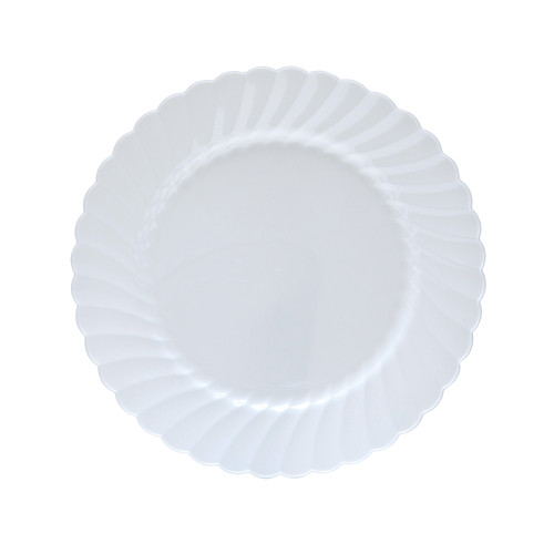 Classicware Dinnerware 7.5” Round White Plate (CW75180W)