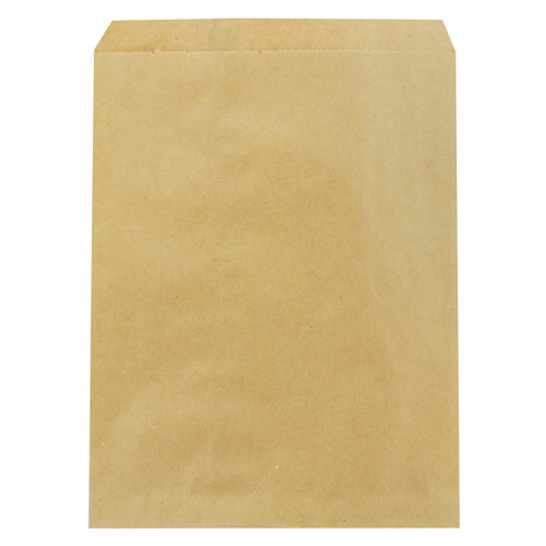 10.00 x 13.00 Dubl Life® Merchandise bag 30# recycled kraft FSC BPI - 1000 PK (14898)