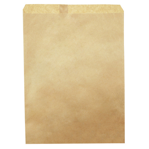 14.00 x 3.00 x 21.00 Dubl Life® Merchandise bag 30# recycled kraft FSC BPI - 500 PK (14888)