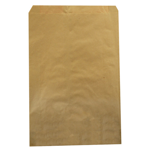 12.00 x 3.00 x 18.00 Dubl Life® Merchandise bag 30# recycled kraft FSC BPI - 500 PK (14934)
