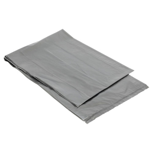 Right Sack LLDPE Can Liners - 56 Gal 44 x 55 LLDPE 1.60 Mil Gray 100i (H56 G)