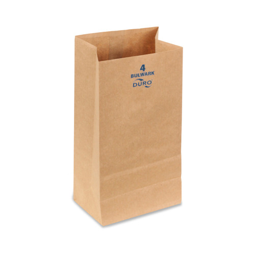 4# Bulwark SOS bag 52# virgin kraft SFI BPI - 400 PK (71004)