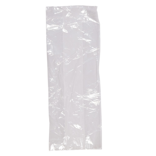 Clear Non-Vented Food Bags -  4.00 x 2.00 x 12.00 LLDPE 0.65 Mil Clear 1000 (F0612RC)