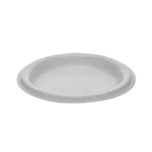 Sysco Classic 6" Laminated PS Foam Plate, White, 1,000 ct.
