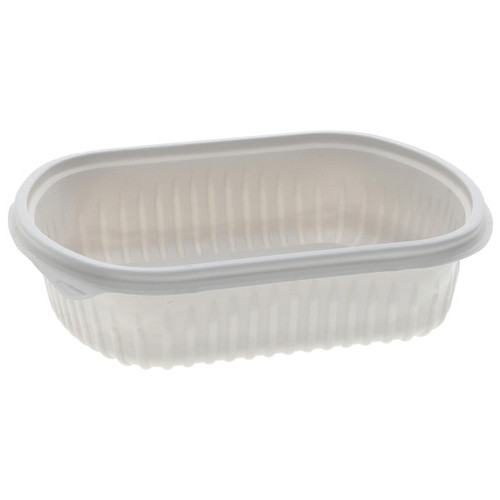 EarthChoice MealMaster 32 oz. 8.1 x 6.5" MFPP Container, White, 252 ct.