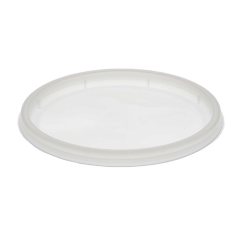 Newspring DELItainer Over Cap PP Lid for 8-32 oz. Newspring DELItainer Containers, Clear, 480 ct.