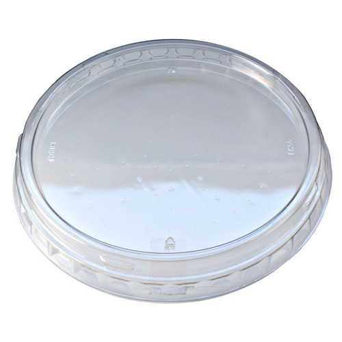 Recycleware Round Outer-Fit Lids, Clear, 500 ct.