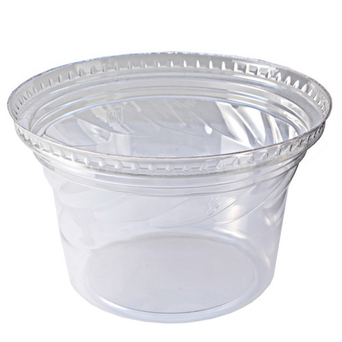 Recycleware RPET Tall Dome Lid with No Hole, Clear, 1,008 ct.