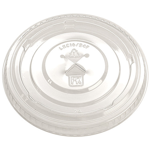 Restaurant Depot Sunset Lid with Straw Slot for 16/20/24 oz. PET Cold Drink Cups, Clear, 1,000 ct.