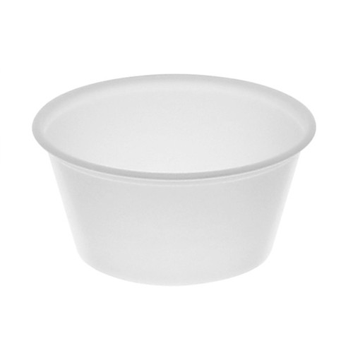 Sysco Reliance 3.25 oz. HIPS Portion Cup, Translucent, 3,000 ct.