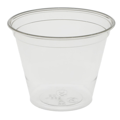 Sysco Earth Plus 9 oz. RPET Cold Cup, Clear, 975 ct.