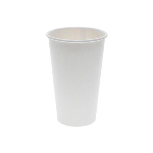 US Foods Monogram 16 oz. Paper Hot Cup, White, 1,000 ct.