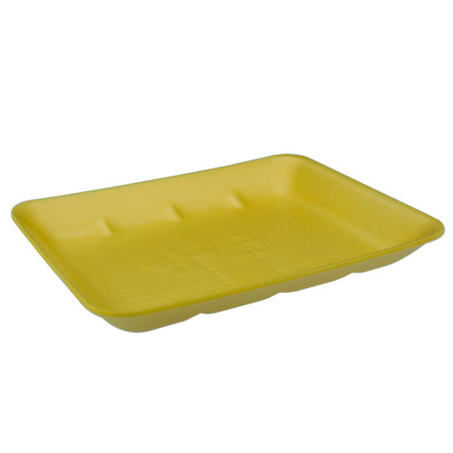 8H Yellow Heavy Supermarket Tray