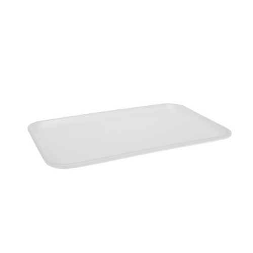 #16S White Supermarket Tray