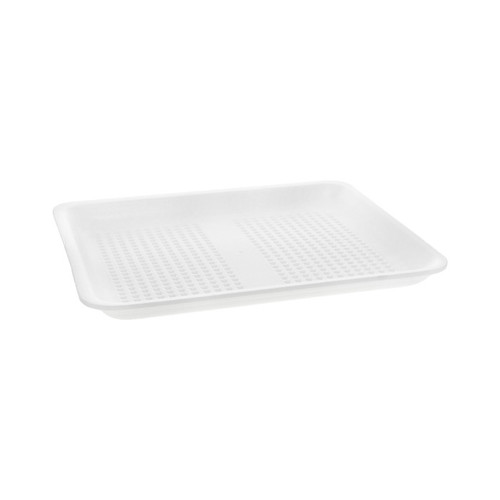 9L White Supermarket Tray