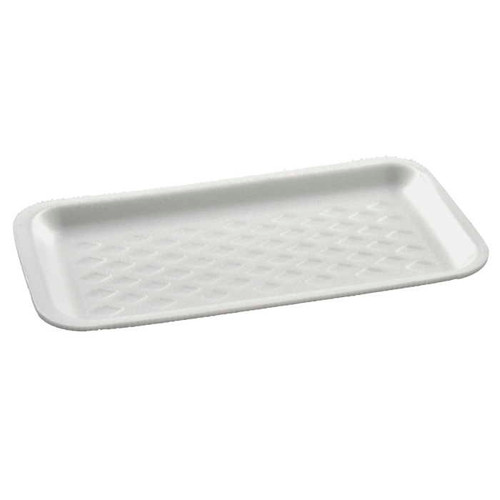 17S White Supermarket Tray