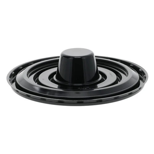 Pactiv Evergreen 8" Bundt Cake Base with Bundt Cone for 6" Cake, Black, 200 ct.