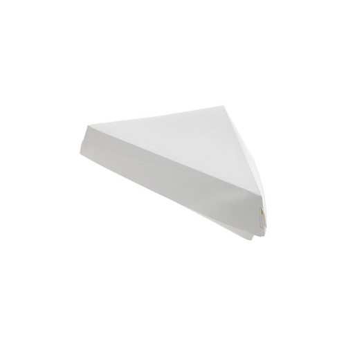 Pactiv Evergreen 9.37" X 7.48" Pizza Paperboard Hinged Lid Container, White, 400 ct.