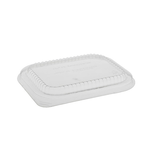 Pactiv Evergreen PET Dome Lid for 8008/8020 CPET Containers, Clear, 630 ct.