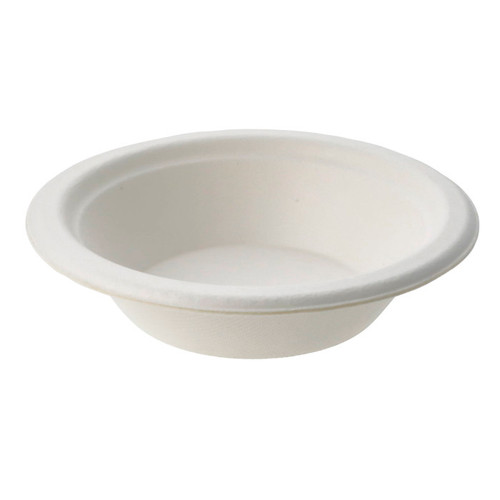 Pactiv Evergreen 12 oz. PFAS-Free Compostable Fiber Blend Bowl, White, 1,000 ct.