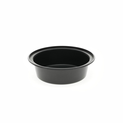 Newspring VERSAtainer 32 oz. Round PP Container, Black, 300 ct.