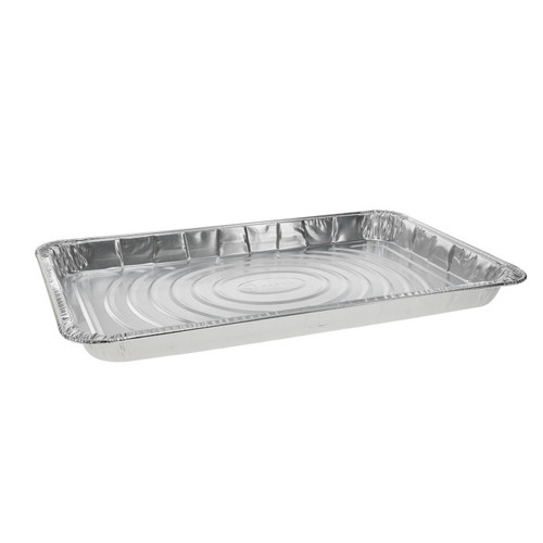 Full Size Shallow Extra Heavy-Duty Aluminum Steam Table, Silver, 50 ct.