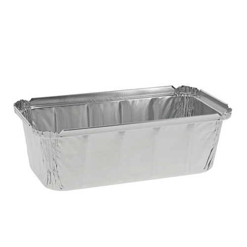 Pactiv Evergreen 2 Lb. Aluminum Loaf Pan, Silver, 300 ct.