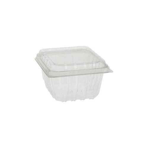 Pactiv Evergreen 1 Pint RPET Clamshell, Clear, 516 Ct.