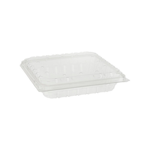 Pactiv Evergreen 18 oz. Blueberry Hi Lid Modular PET Clamshell, Clear, 180 ct.