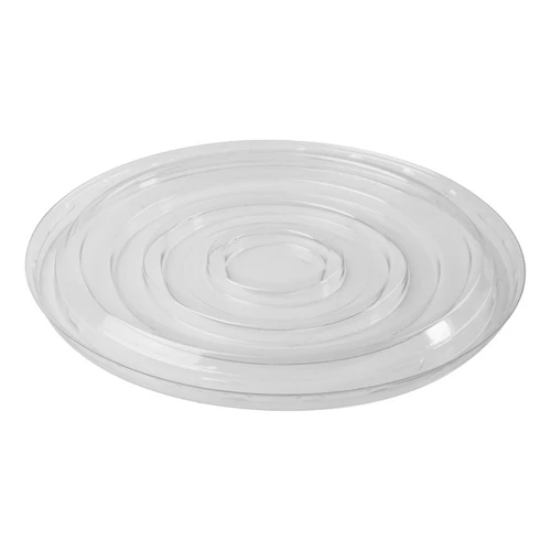 Pactiv Evergreen 9" Base with 7.25" Cake Ring for 7" Cake, Clear, 160 ct.
