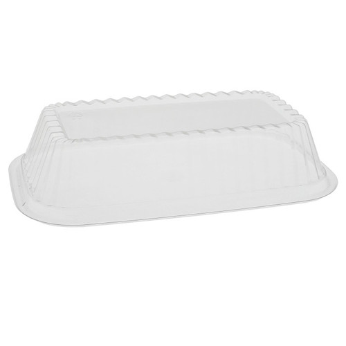 Pactiv Evergreen Rectangle Deep Dome Lid for ClearView Medium and Large Platters, Clear, 600 ct.