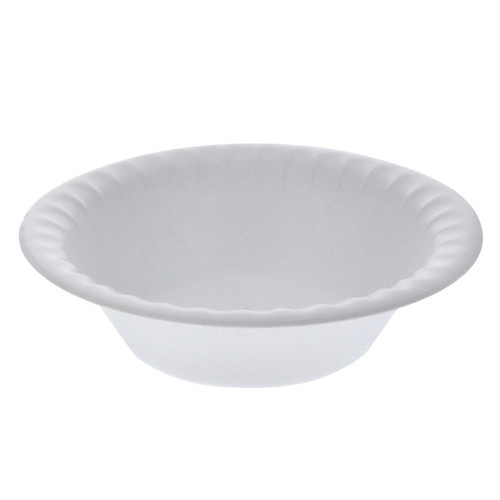 Pactiv Evergreen 12 oz. Placesetter Satin Non-Laminated Foam Bowl, White, 1,000 ct.