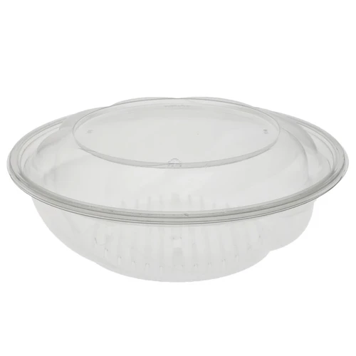 10in 64oz Swirl Bowl w/Juice Trap Lid