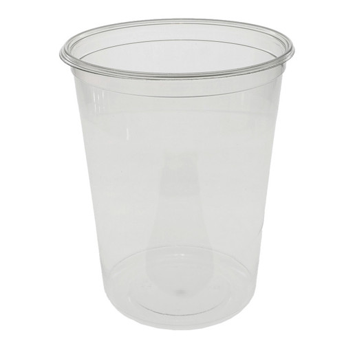 Pactiv Evergreen 32 oz. PET Round Deli Container, Clear, 500 ct.