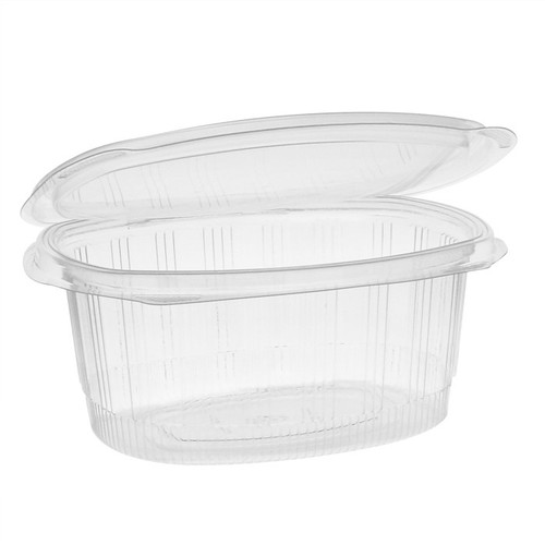 EarthChoice 32 oz. RPET Hinged Lid Deli Container, Clear, 280 ct.