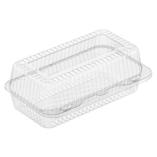 Clear loaf cake container (2451) 