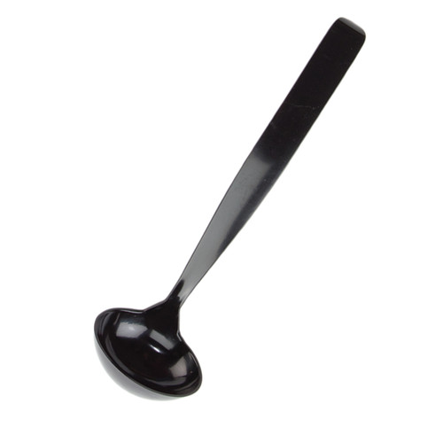 Other Serving Utensils CaterLine® Black 1.25 fl oz Ladle (ALAD2BL)