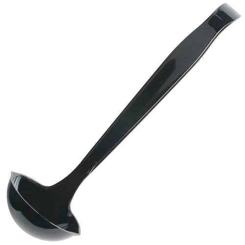 Other Serving Utensils CaterLine® Black 4 fl oz Ladle (ALAD4BL)