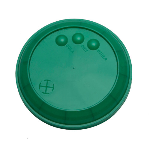 Memorables™ Reusable Souvenir Cup Lids Reusable Flat Lid w/ Straw Slot (LD323415)