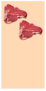 Steak paper - Peach - 12.00 x 24.00 (P106122)