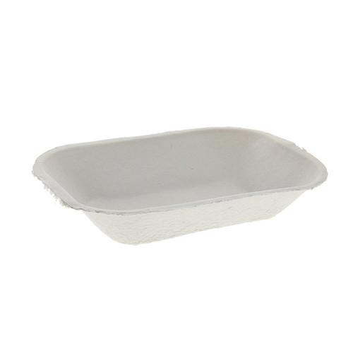 EarthChoice Pulpex 16 oz. Fiber Blend Food Tray, Natural, 1,000 ct.