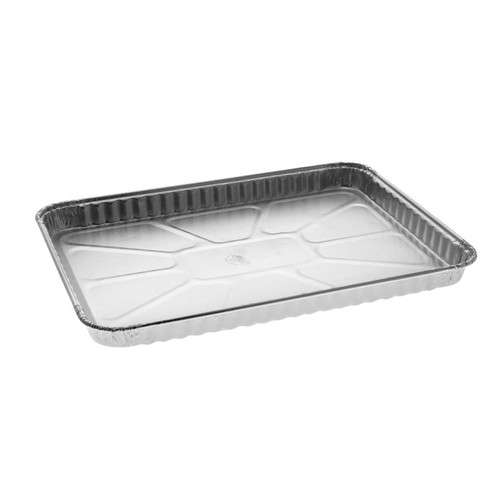 Pactiv Evergreen Full Curl Aluminum Danish Oblong Container, Silver, 500 ct.